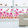 Flower Decal For Baseboard Decor Sticker Wall Border